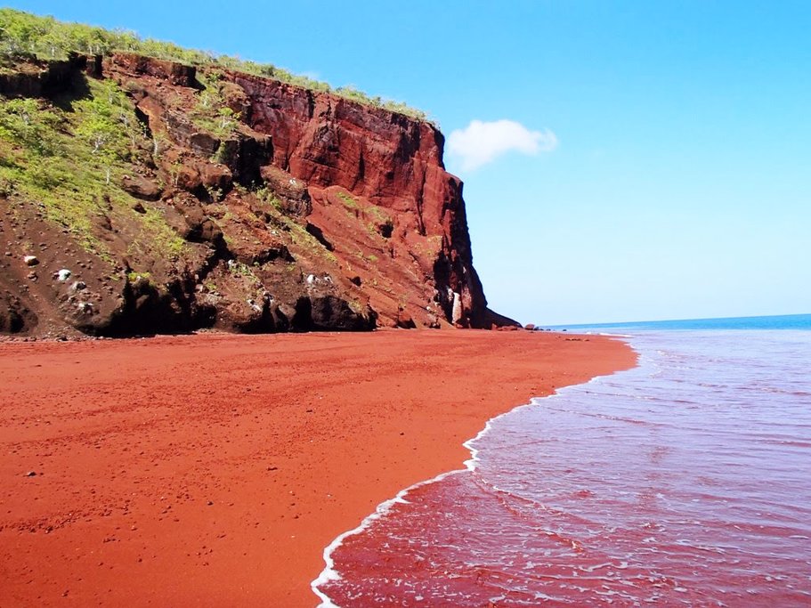 Red Beach in Santorini