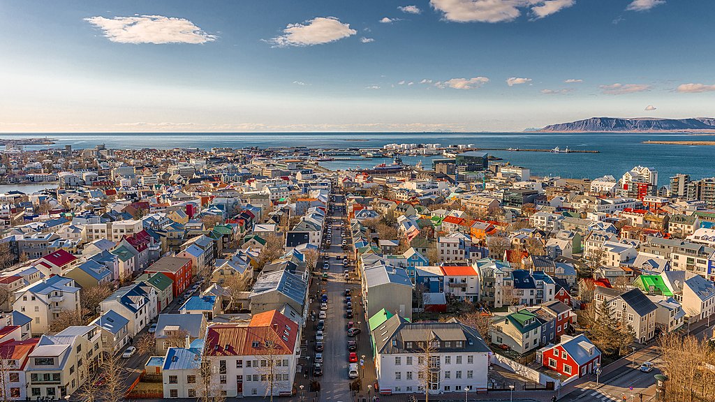 A view over Reykjavik