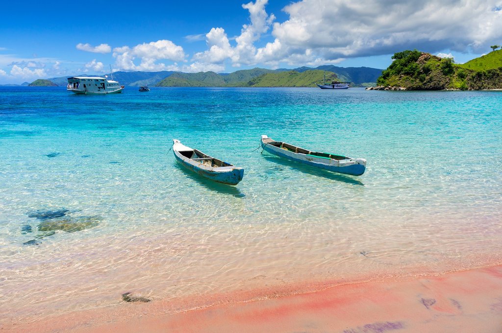 A Glimpse of Pink Beach