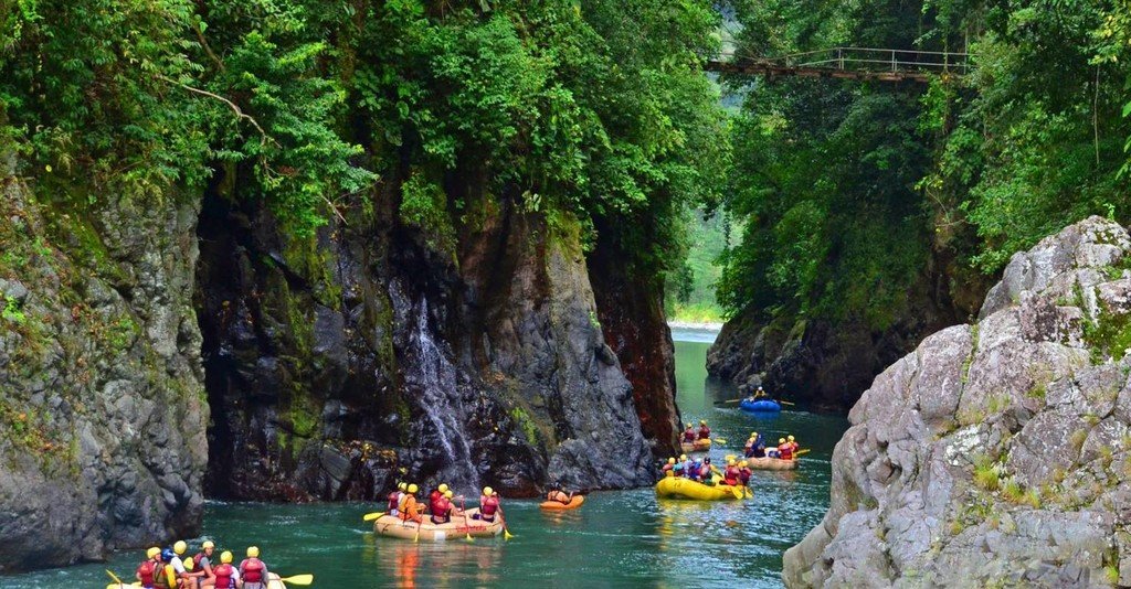 The scenic and untamed Pacuare River