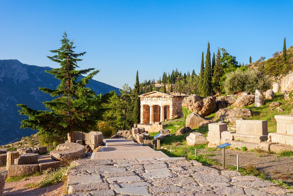 The Treasury of the Athenians at Delphi