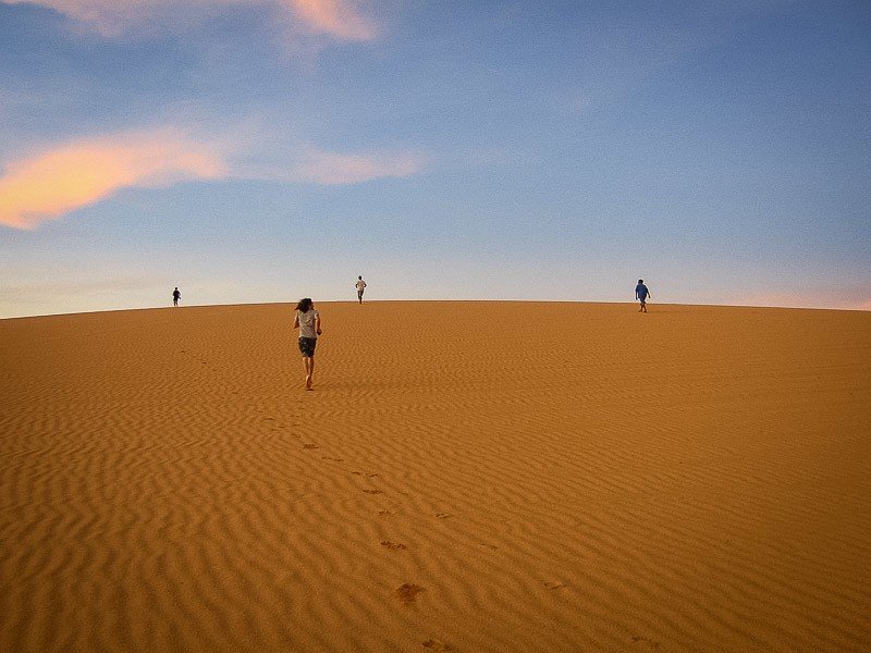 The desert near Cabo de la Vela