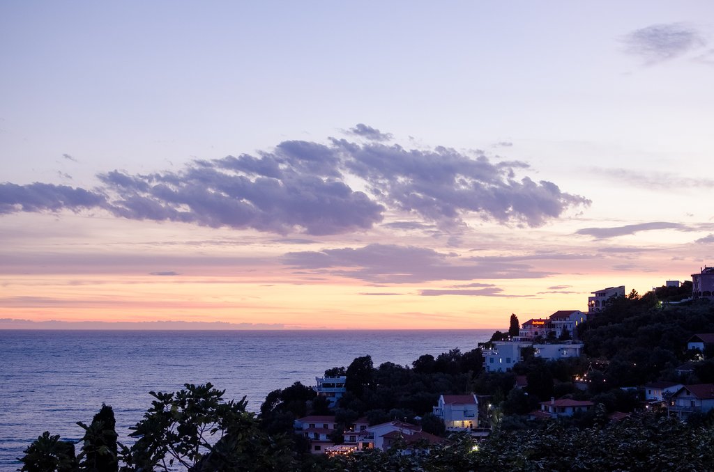 Beautiful Sunset in Ulcinj