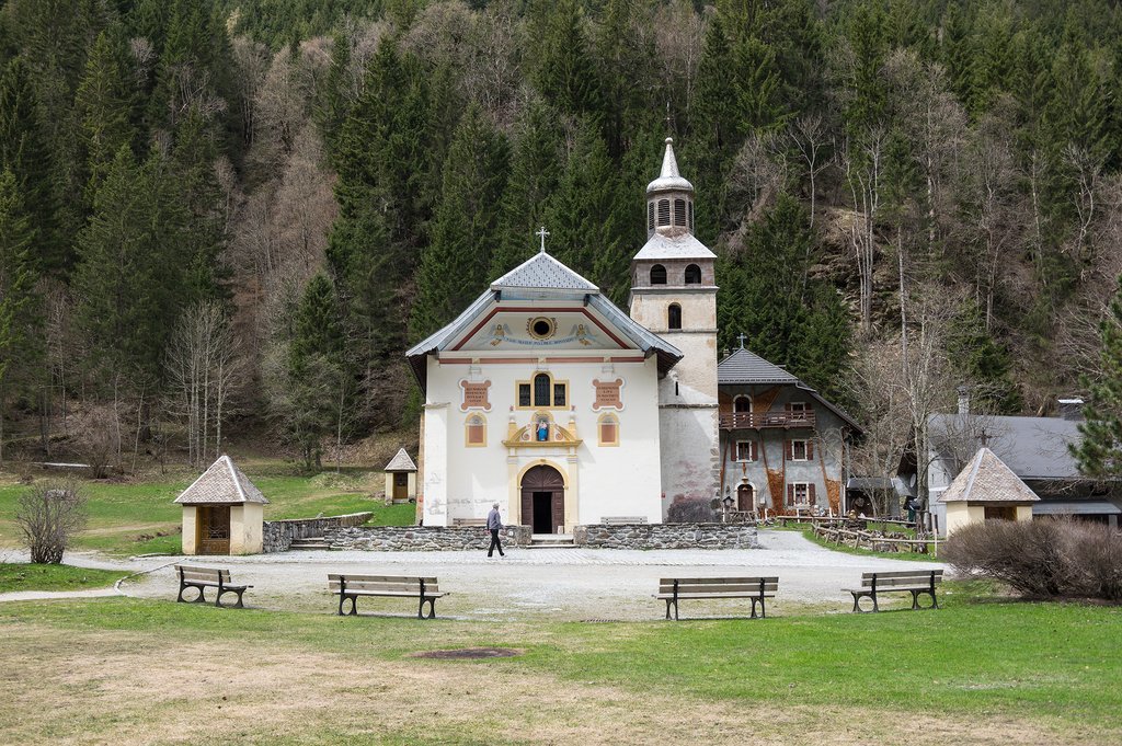 Church in Contamines-Montjoie