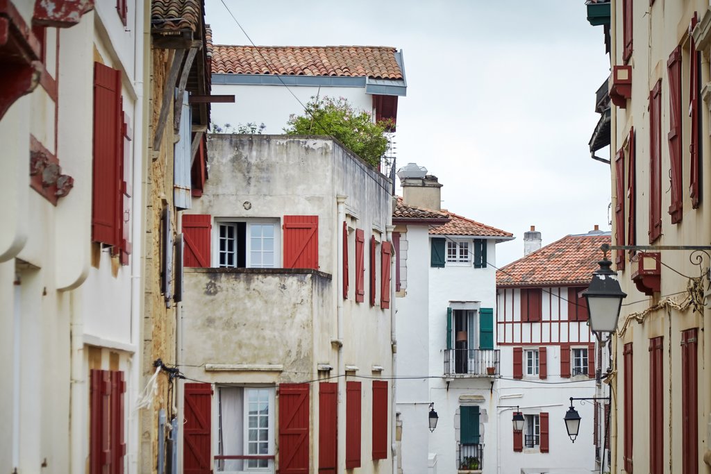 Traditional architecture of St Jean de Luz