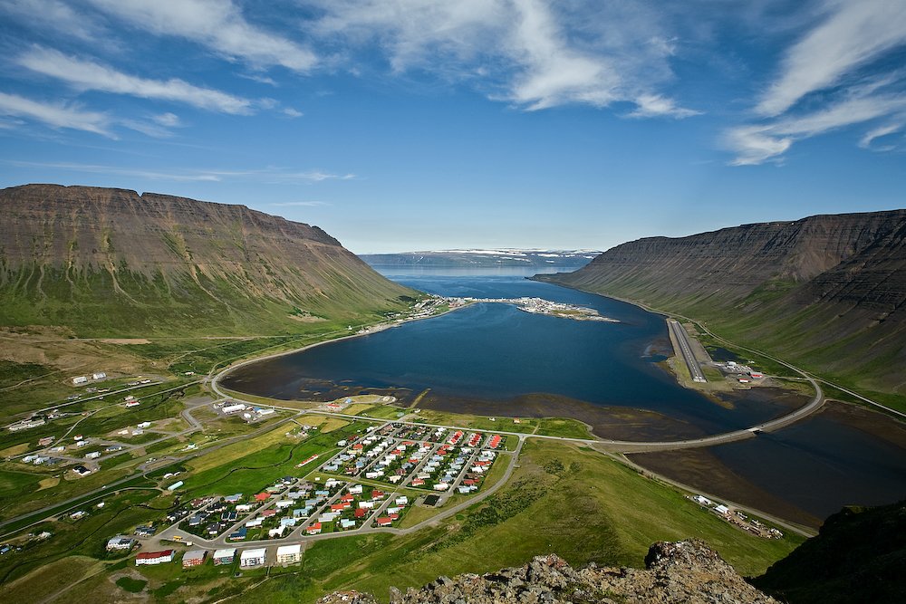 Ísafjörður town