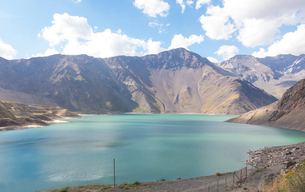 The Embalse de Yeso, in the Maipo Valley