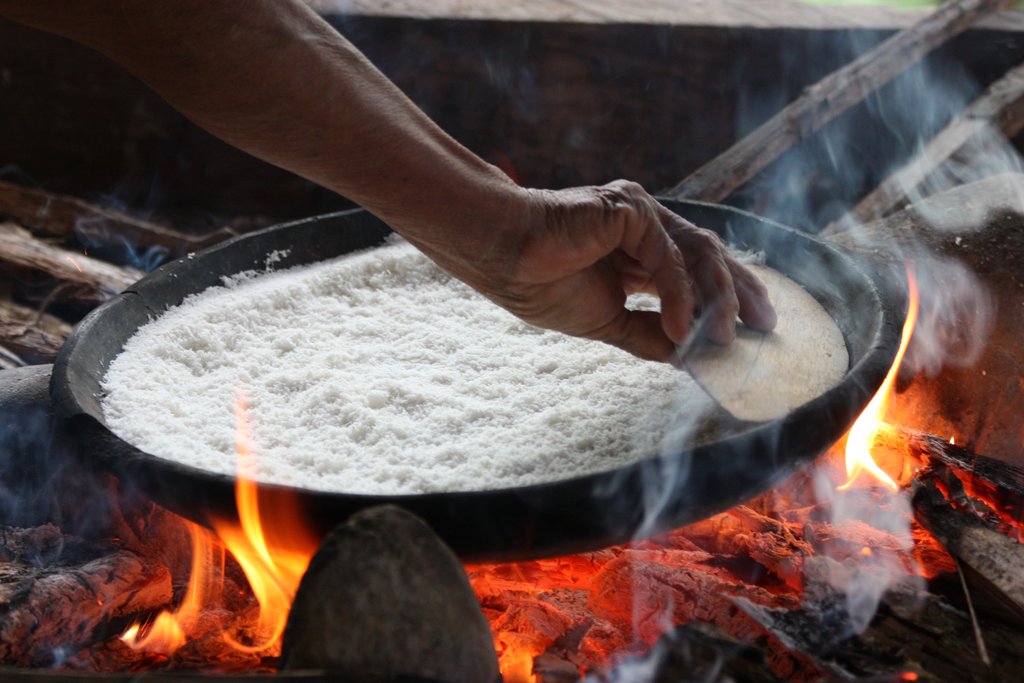 Preparing Yucca