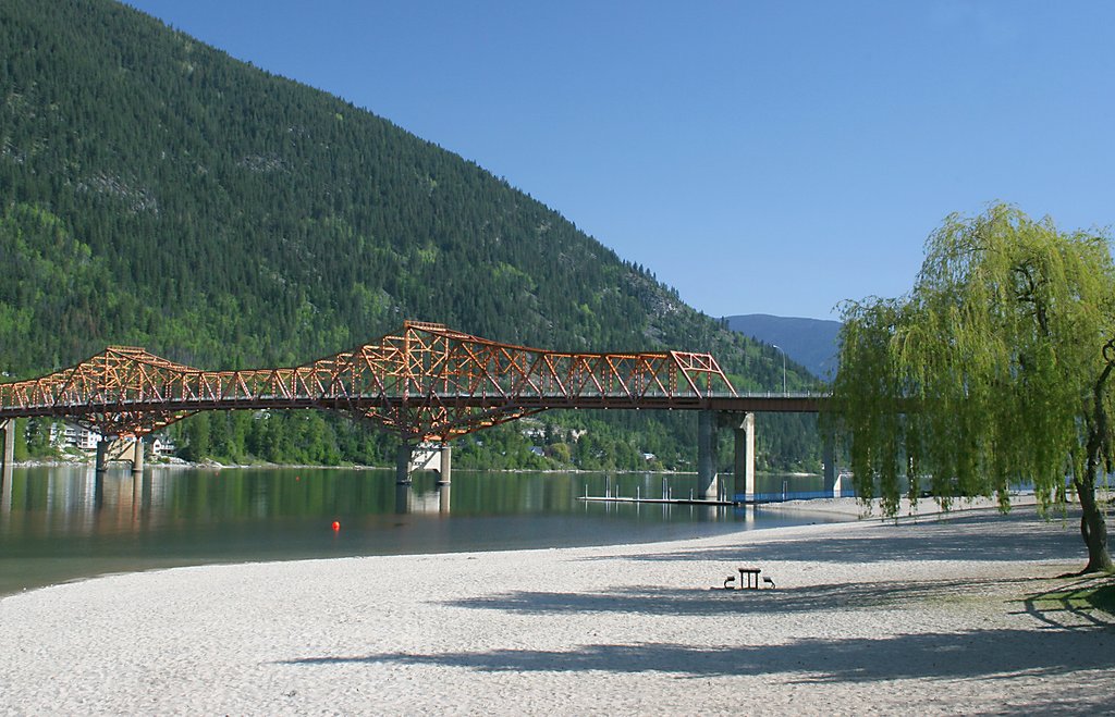 Lakeside Park overlooks BOB and West Arm