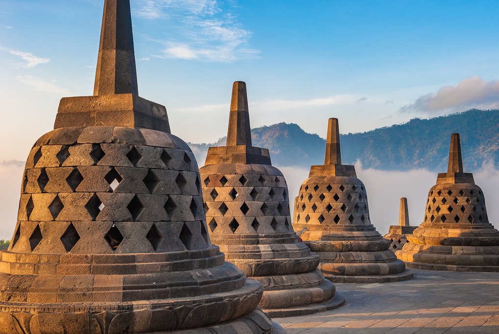 Borobudur is the largest Buddhist temple in the world