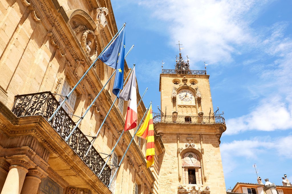 Town hall in Aix-en-Provence