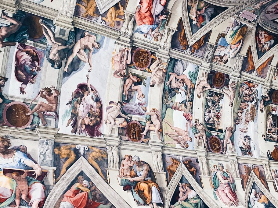 Frescoes in the Vatican