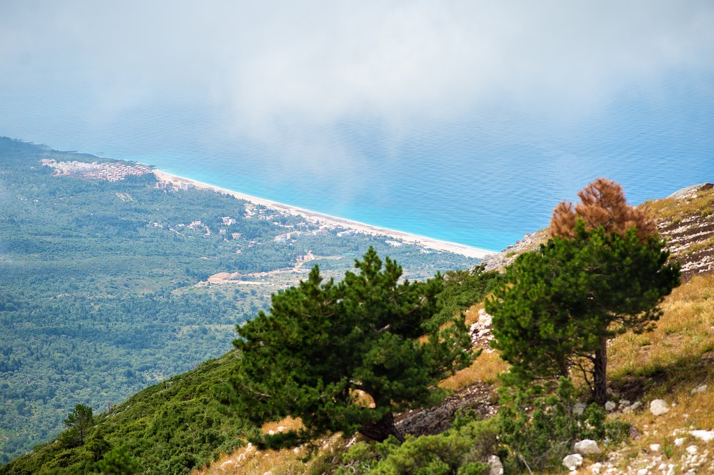 Ionian Sea from Llogora National Park