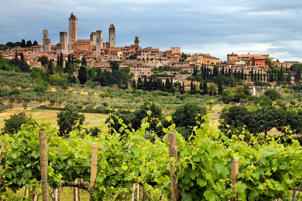 San Gimignano's famous skyline
