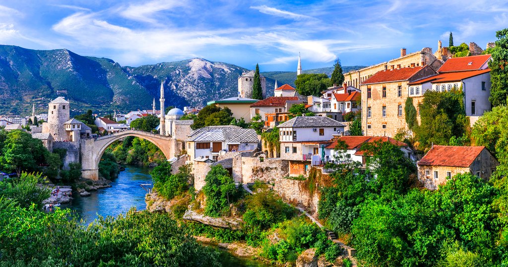 Mostar Old Town and Bridge