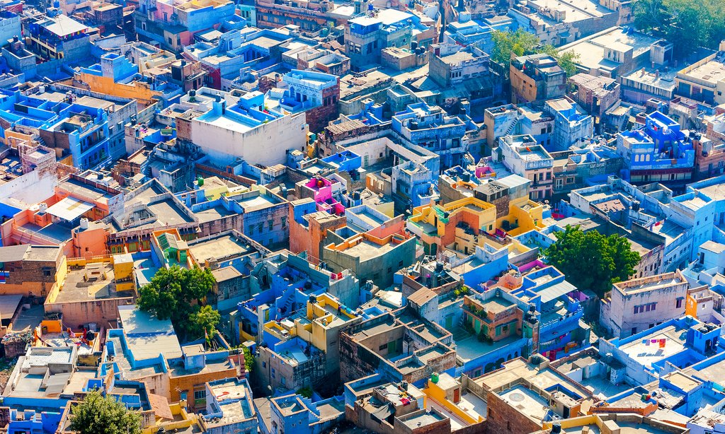 The blue city of Jodhpur