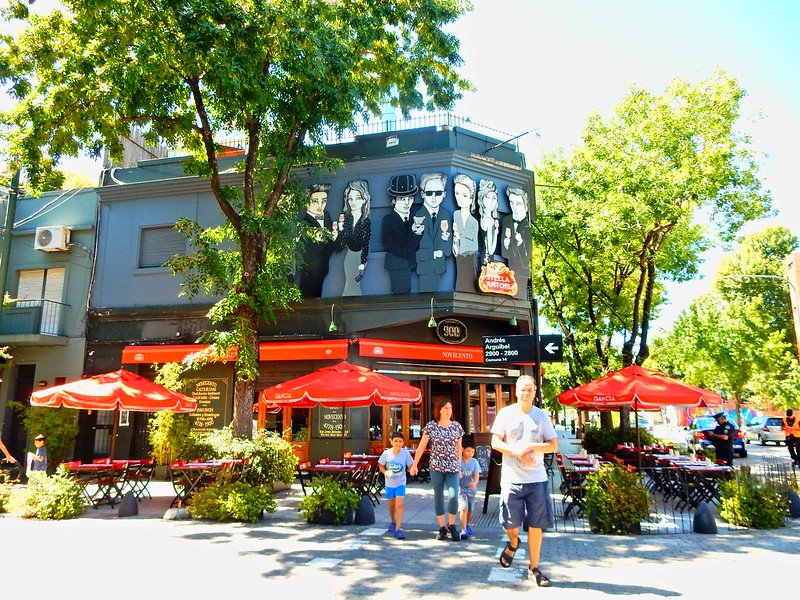 Las Cañitas neighborhood in Buenos Aires