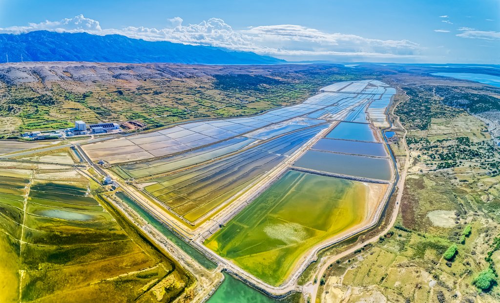 Pag's historical saltpans