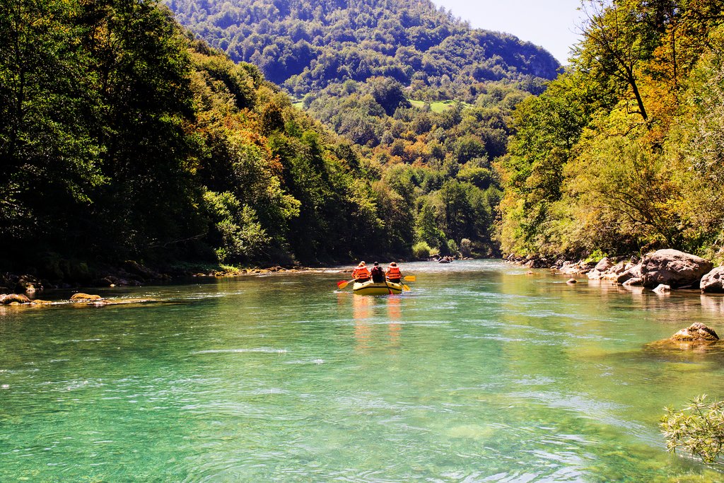 Rafting on the Tara River