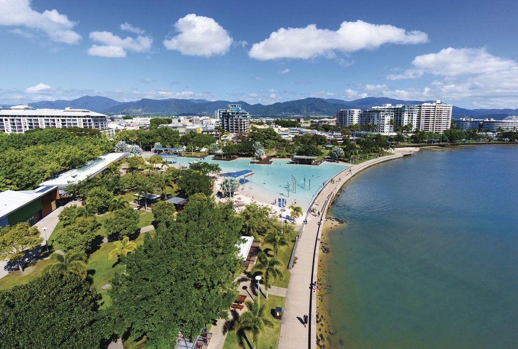 Panoramic view of Cairns