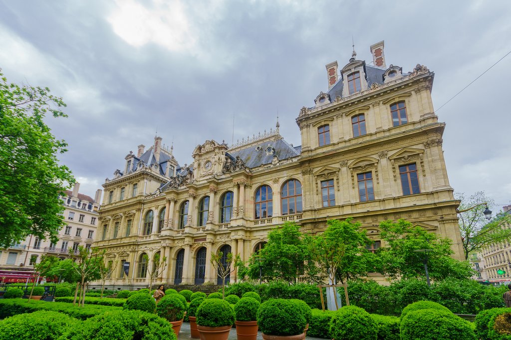 The Palais de la Bourse in Lyon