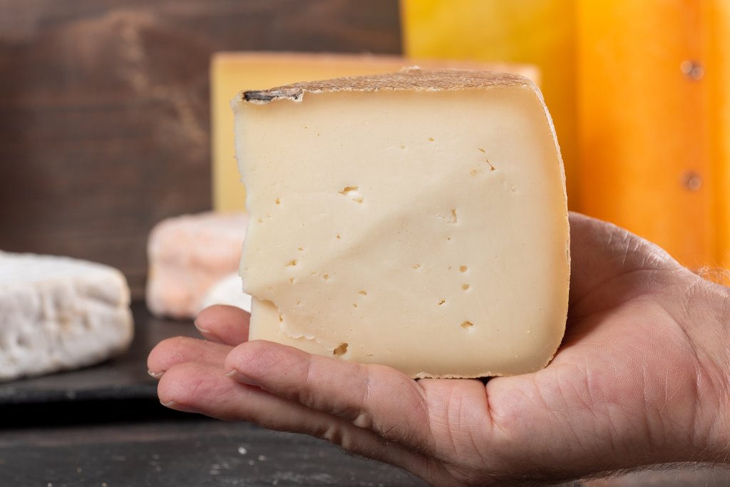 Tomme, a French goat cheese