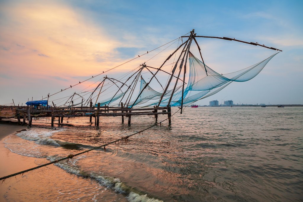 Cochin's Chinese fishing nets