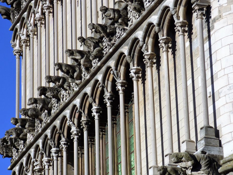 Notre Dame church in Dijon