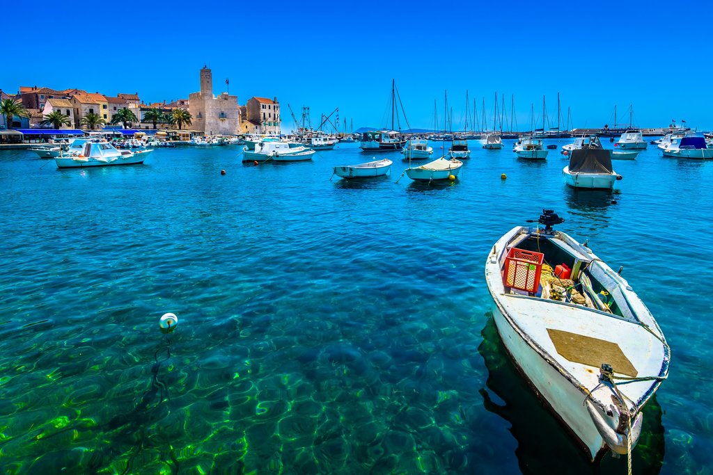 Komiža harbor
