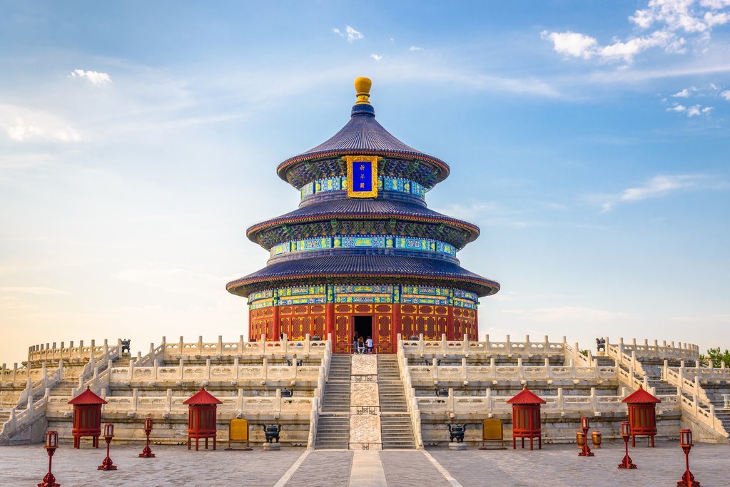 The Temple of Heaven was built in the 15th century