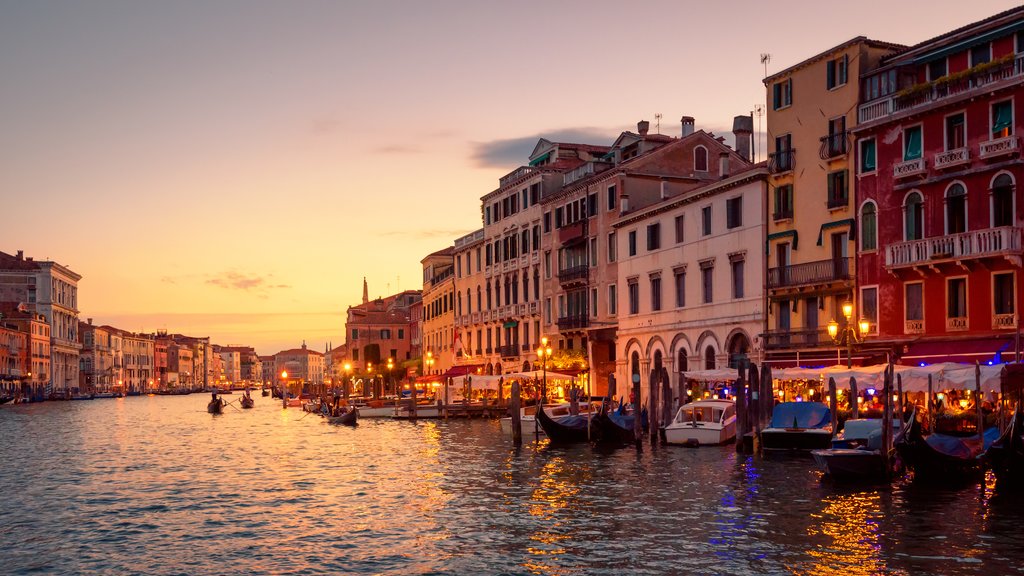Sunset Gondola Ride in Venice, Italy