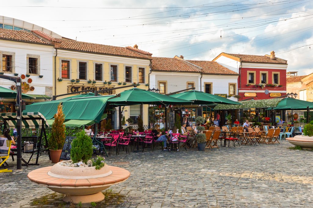 Korca's Charming City Center