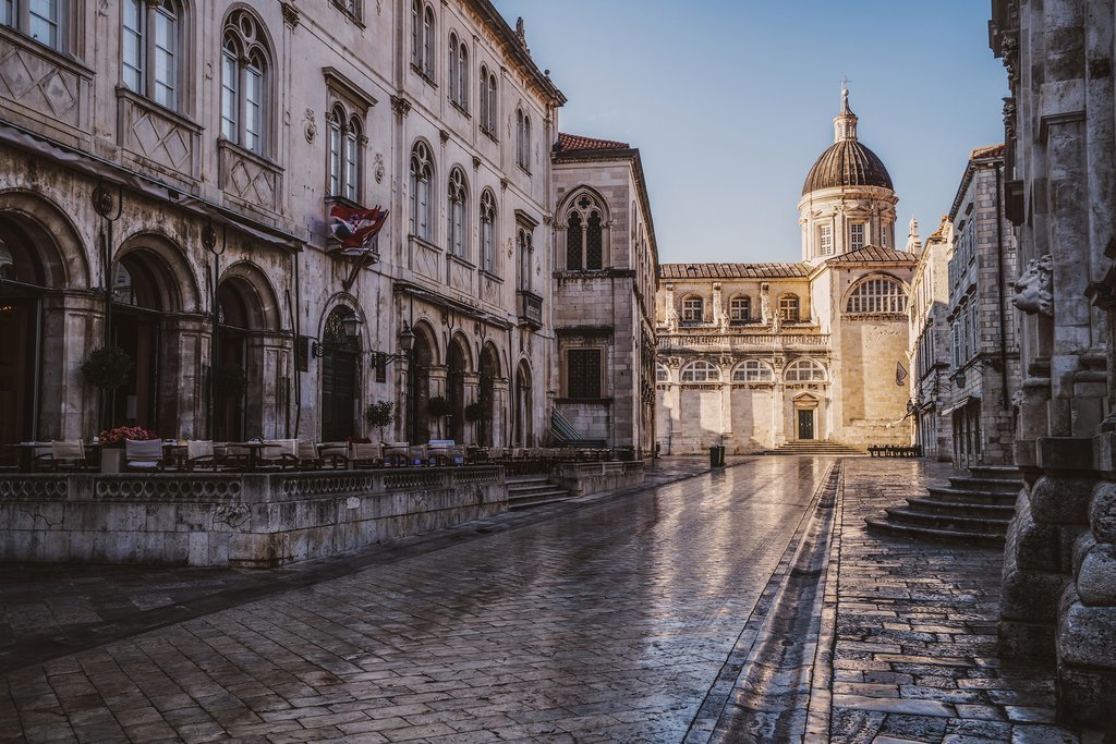 Dubrovnik's historic Old Town (Rector's Palace)