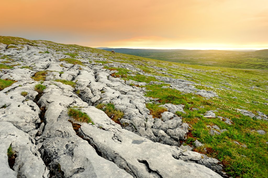 Karst Limestone Landscape of the Burren