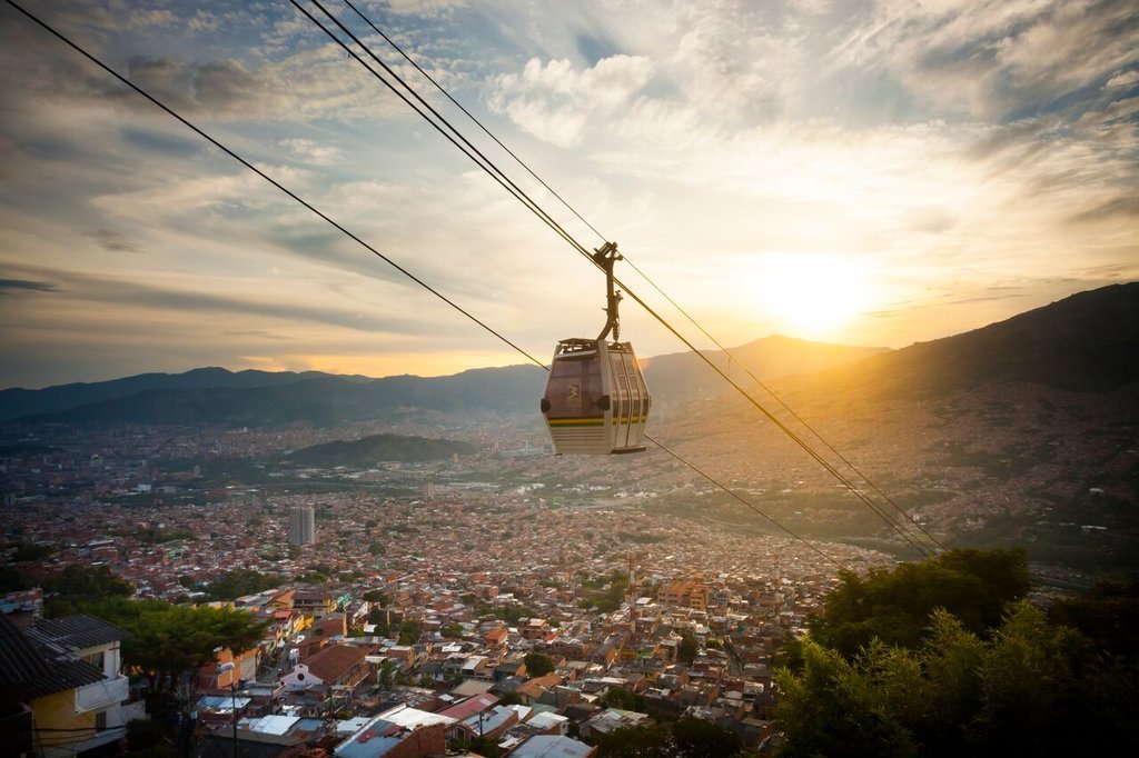 Medellín transformative cable car system