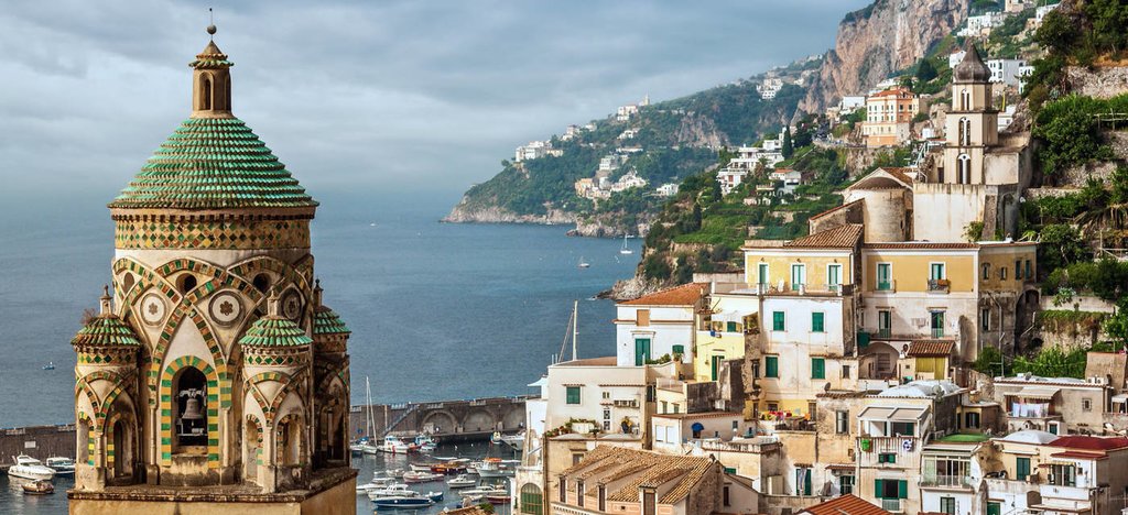 The breathtaking Amalfi Coast