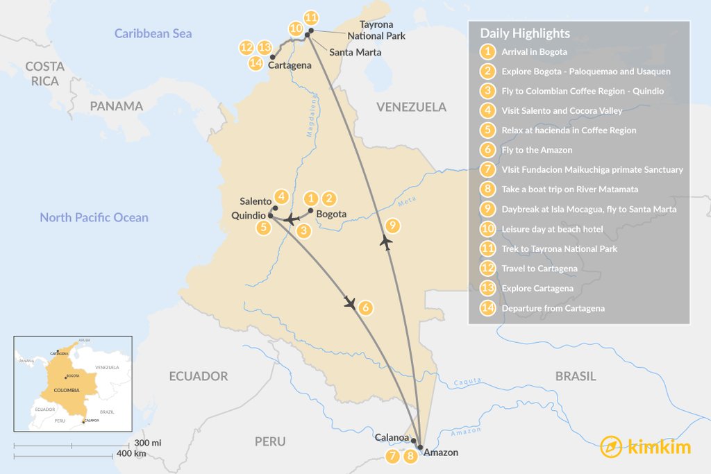 Overview map