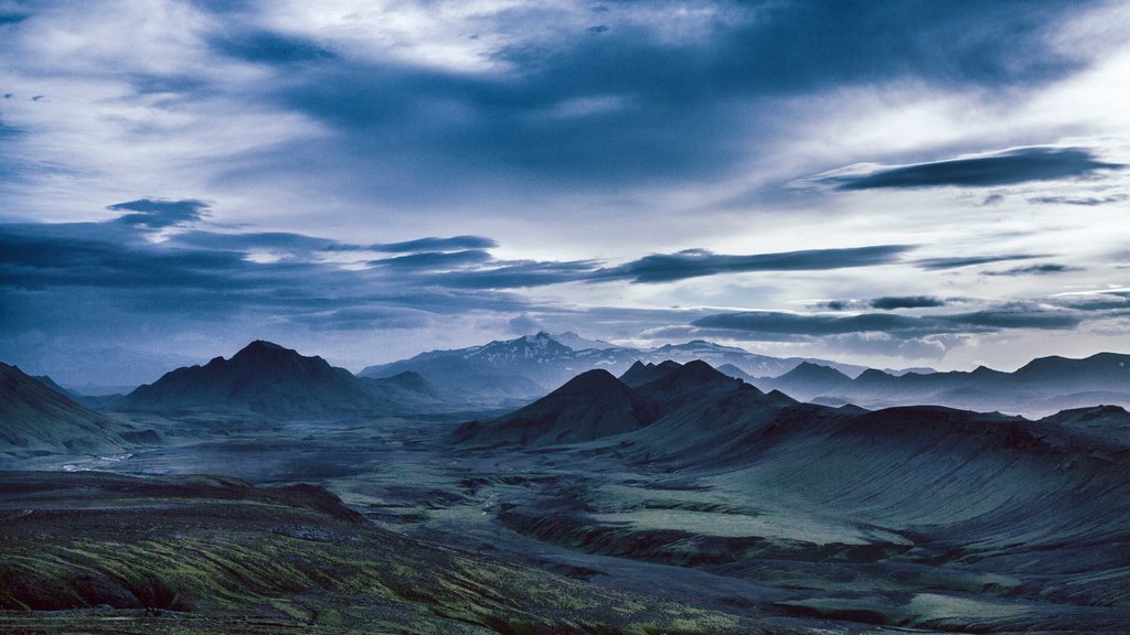 The volcanic desert of Laugavegur
