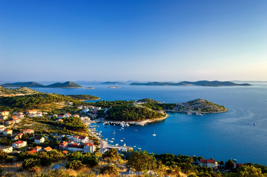 The beautiful Kornati Islands off the coast of Zadar
