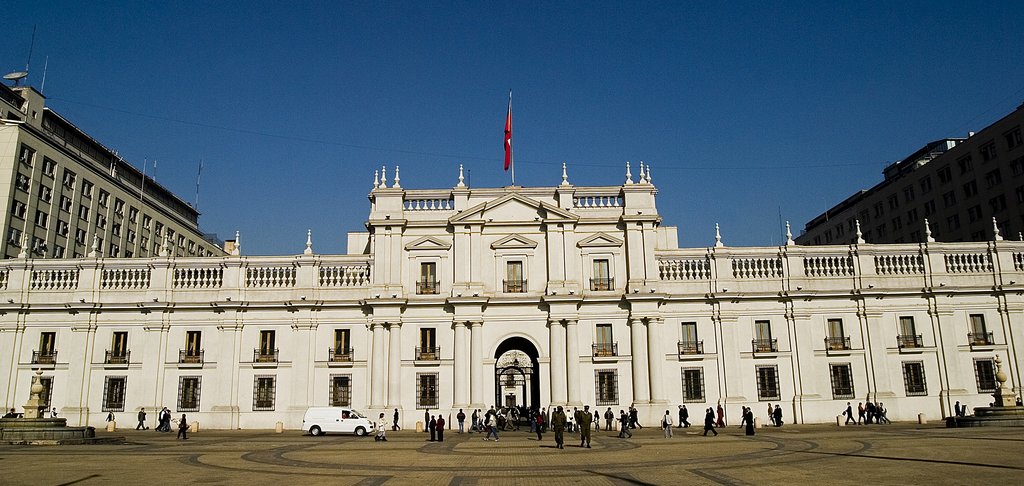 The seat of government - Palacio La Moneda