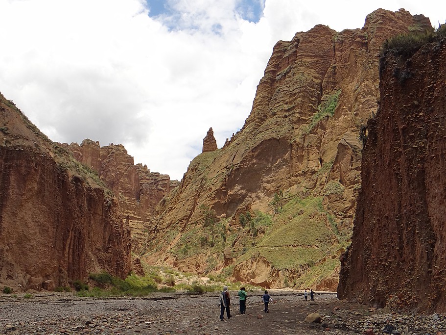 A view of Palca Canyon
