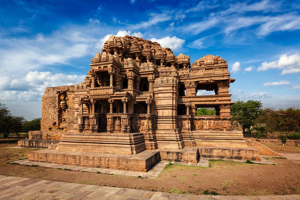 Sasbahu Temple in Gwalior Fort
