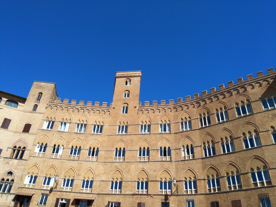 Siena's Palazzo Sansedoni.