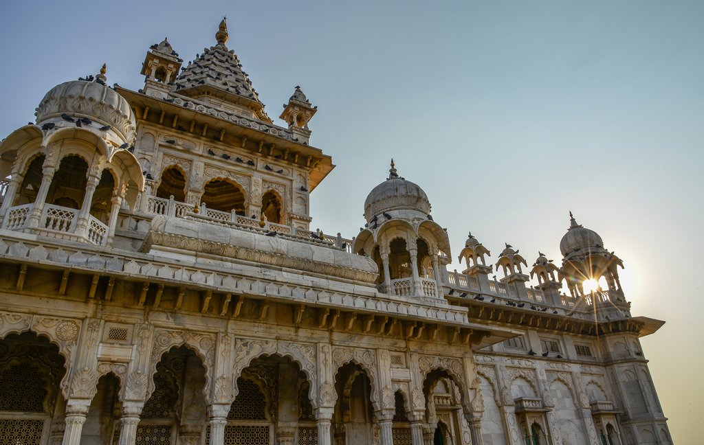 The spectacular Jaswant Thada was built by Maharaja Sardar Singh in 1899