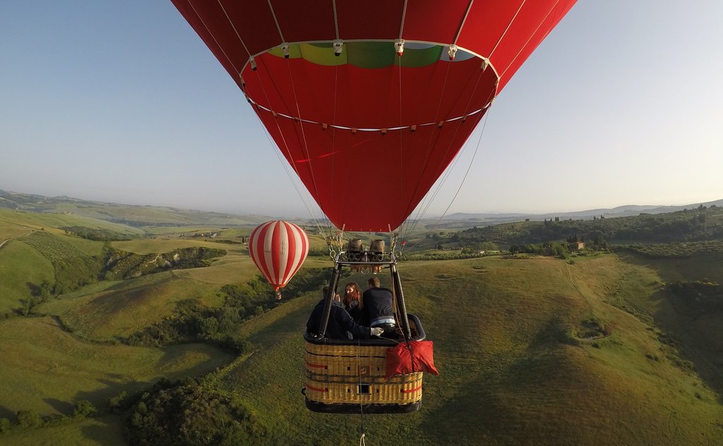 Enjoy a Hot Air Balloon Ride Over Chianti