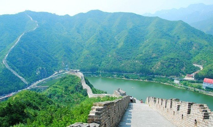 The restored Huanghuacheng Great Wall is a vigorous hike