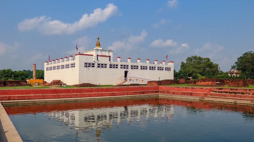 Maya Devi Temple, Nepal, the birthplace of the Buddha