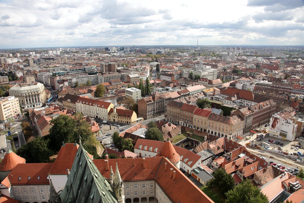 Red Roofs of Zagreb