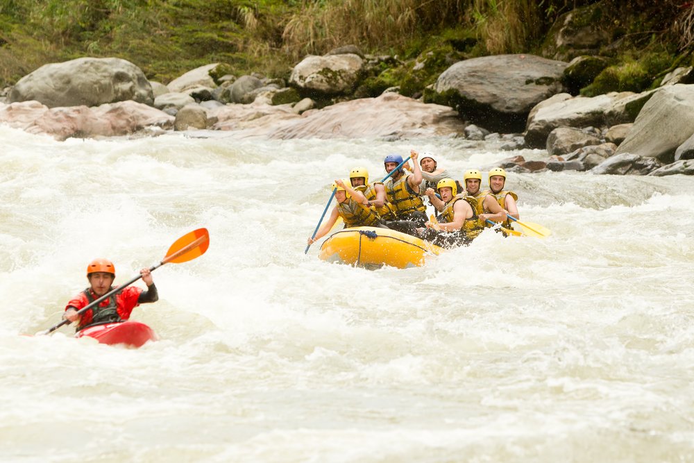 Rafting in Ecuador