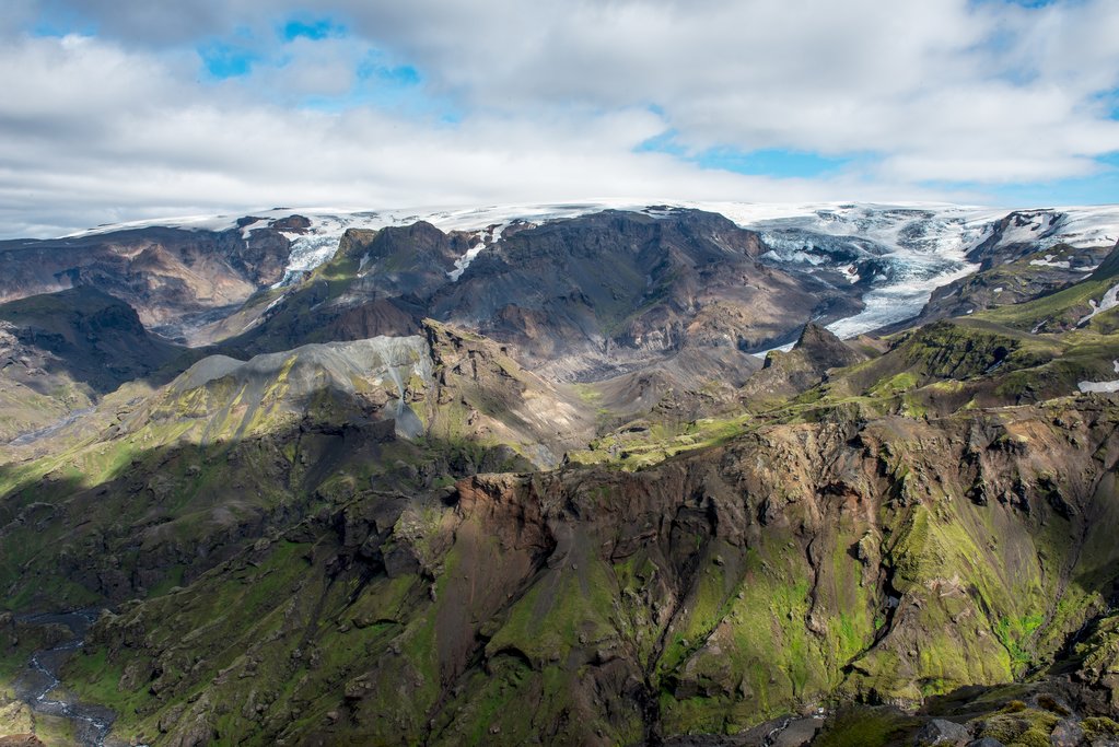 Views of the mighty Eyjafjallajokull
